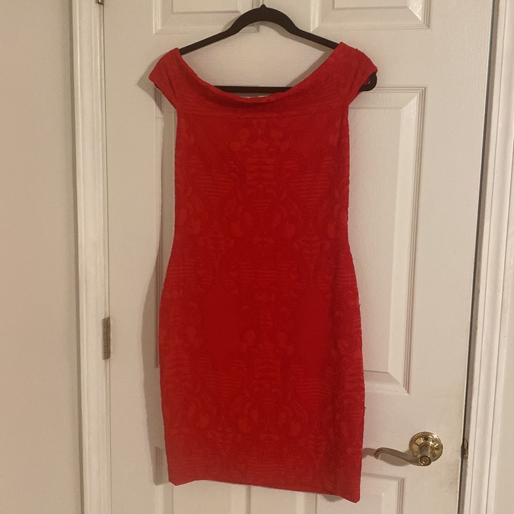 Cache Red dress only worn once